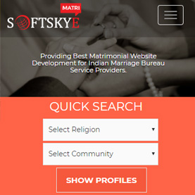 Softskye Matrimonial Application